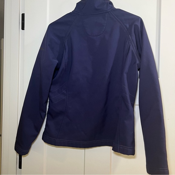 Columbia OMNI-SHIELD Jacket Women's Full Zip Softshell Fleece Navy Blue Size M - Picture 6 of 8